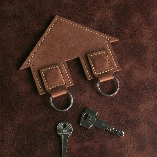 Handgefertigter Magnetischer Leder-Schlüsselanhänger – Perk
