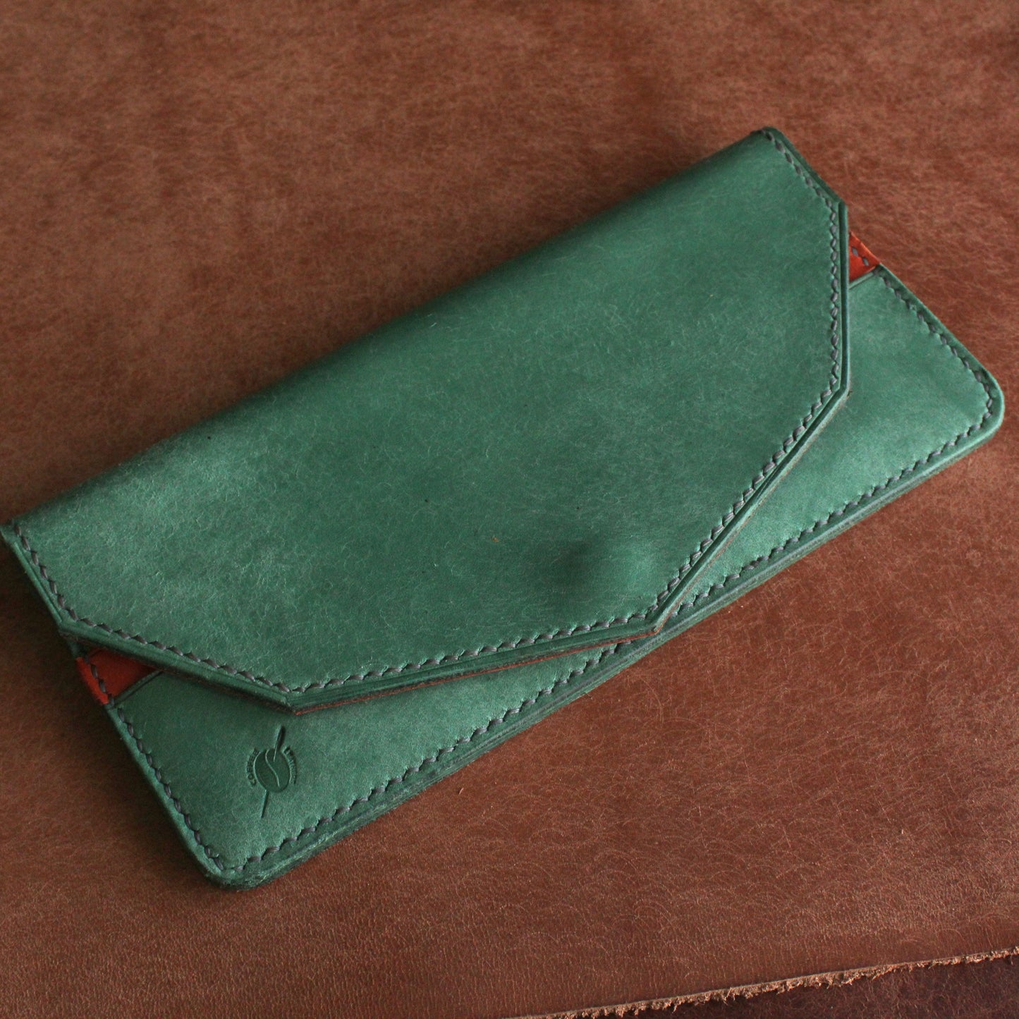 Fermuarlı Cüzdan Hakiki Deri El Yapımı| Coffee Leathers