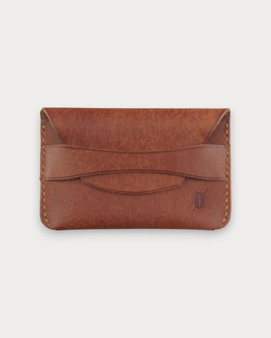 Minimalistisches Lederkartenetui – Shot