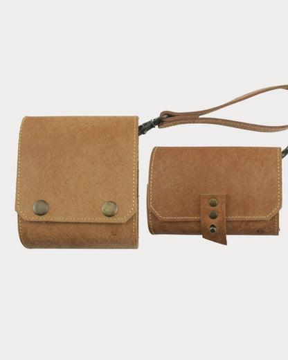 Leder Camping-Küchen-Set – Leder-Gewürzhalter und Ölspender