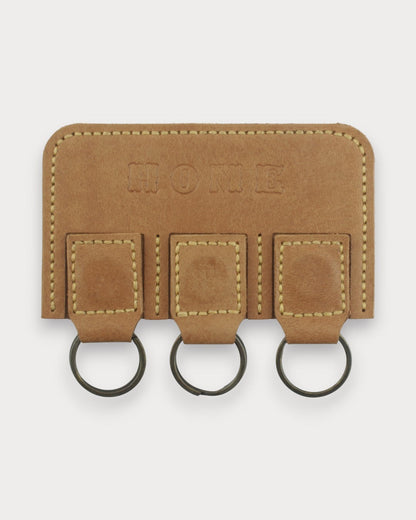 Handgefertigter magnetischer Leder-Schlüsselanhänger – Perk
