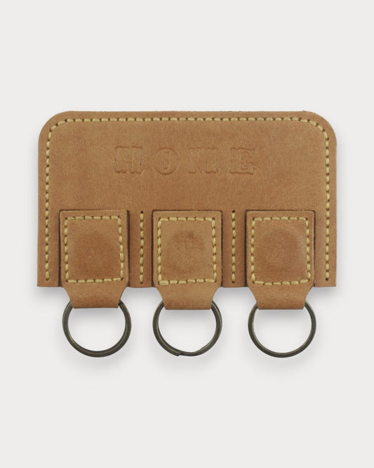 Handgefertigter magnetischer Leder-Schlüsselanhänger – Perk