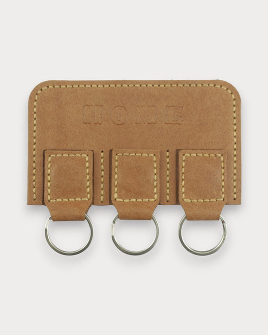 Handgefertigter magnetischer Leder-Schlüsselanhänger – Perk