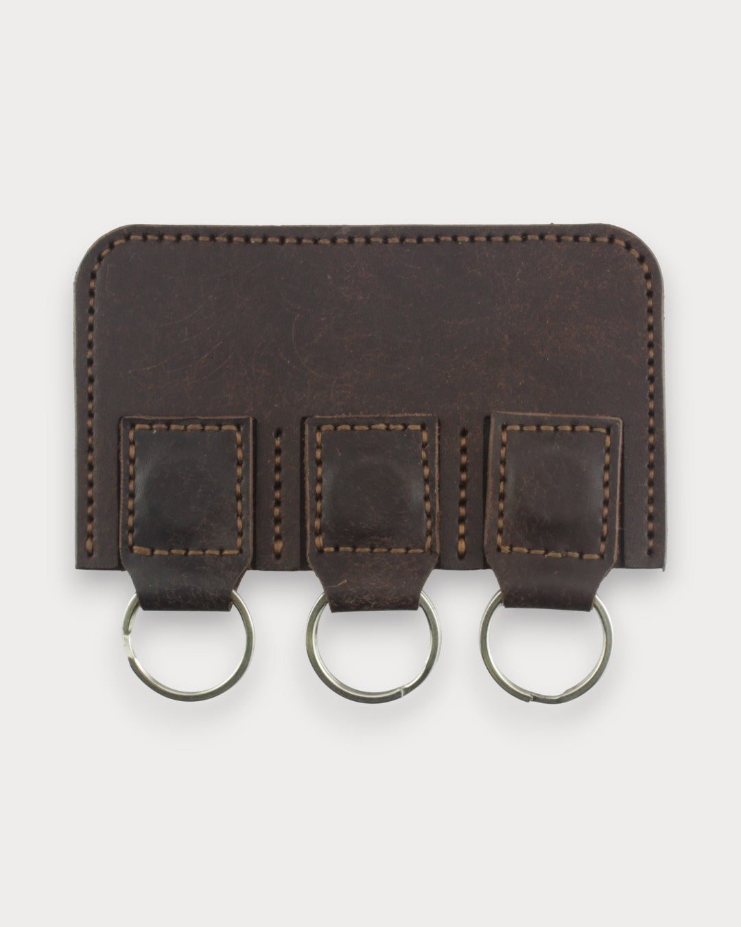 Handgefertigter magnetischer Leder-Schlüsselanhänger – Perk