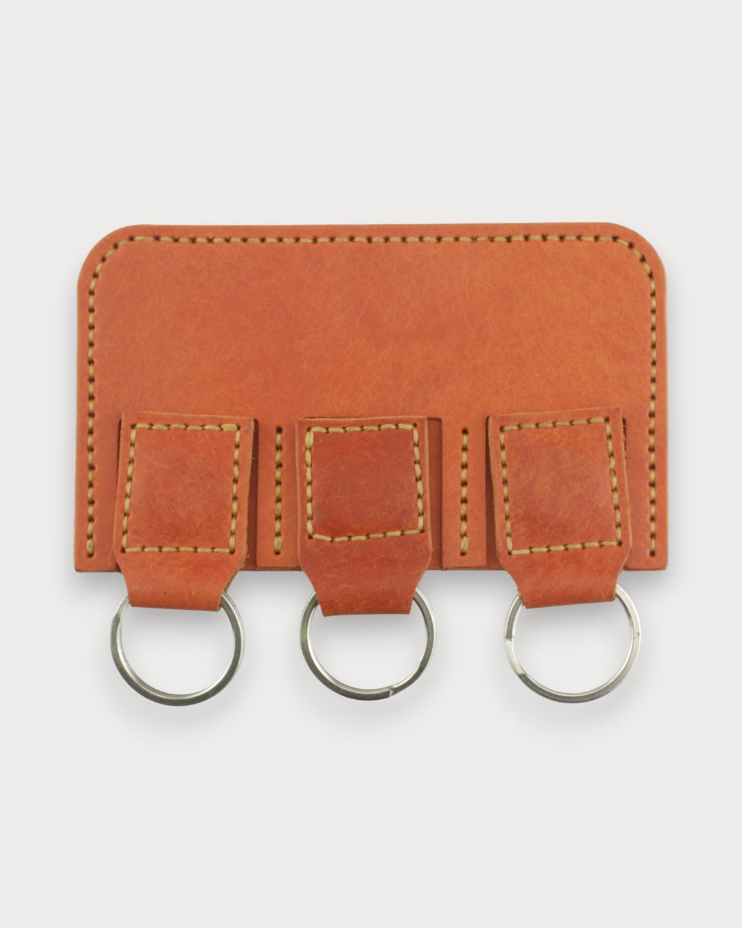 Handgefertigter magnetischer Leder-Schlüsselanhänger – Perk