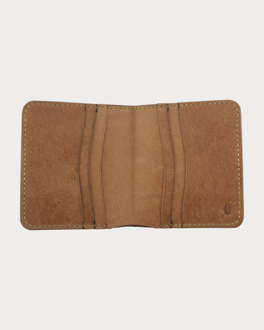 Handgefertigtes Kartenetui aus echtem Leder – Buzz