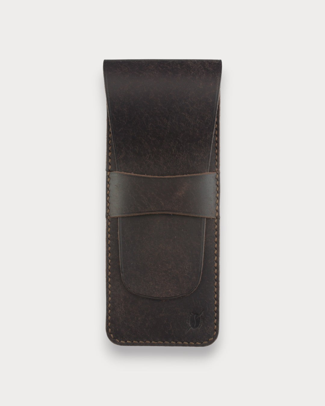 Handgefertigtes Leder-Federmäppchen – Porta