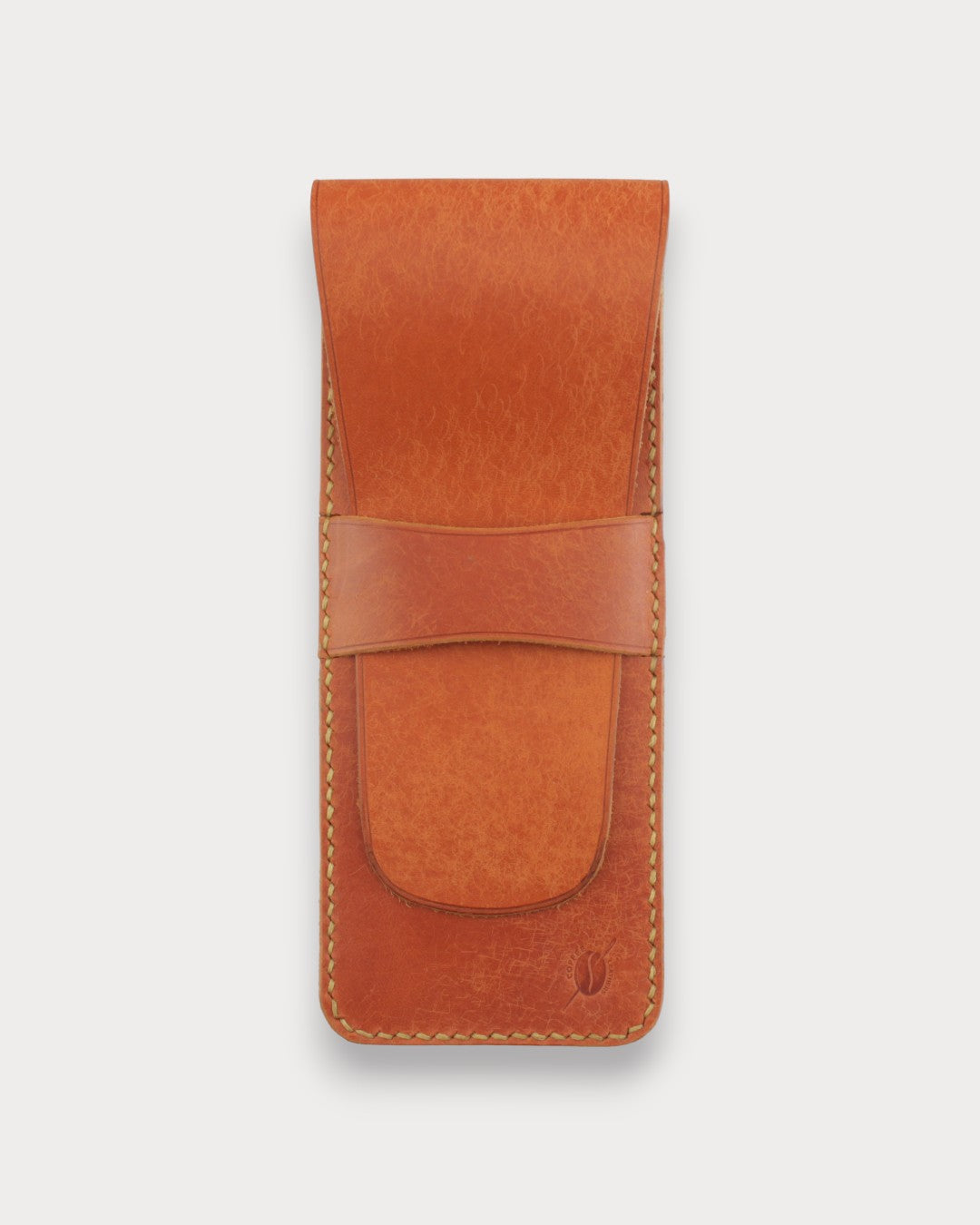 Handgefertigtes Leder-Federmäppchen – Porta