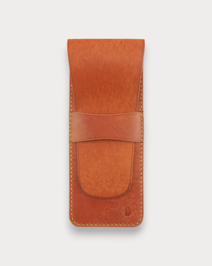 Handgefertigtes Leder-Federmäppchen – Porta