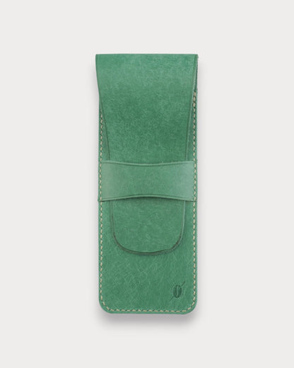 Handgefertigtes Leder-Federmäppchen – Porta