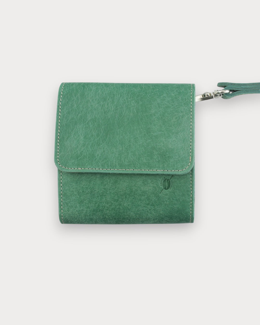 Leder Camping-Gewürzhalter – 4 Glasflaschen | Mit Trageschlaufe