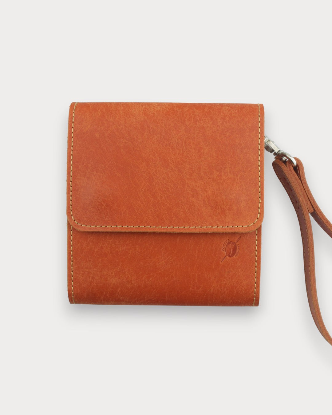 Leder Camping-Gewürzhalter – 4 Glasflaschen | Mit Trageschlaufe