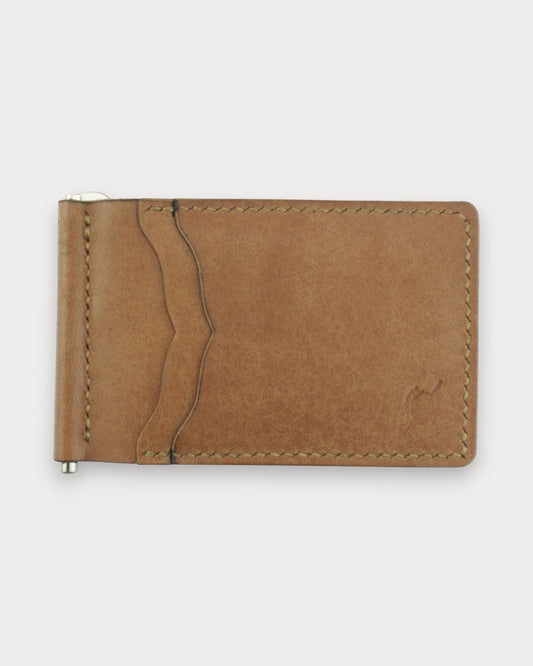 Handgefertigte Geldbörse aus echtem Leder mit Münztasche – Grind