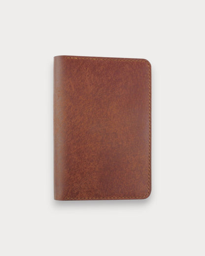 Handgefertigte Passhülle aus echtem Leder – Blend